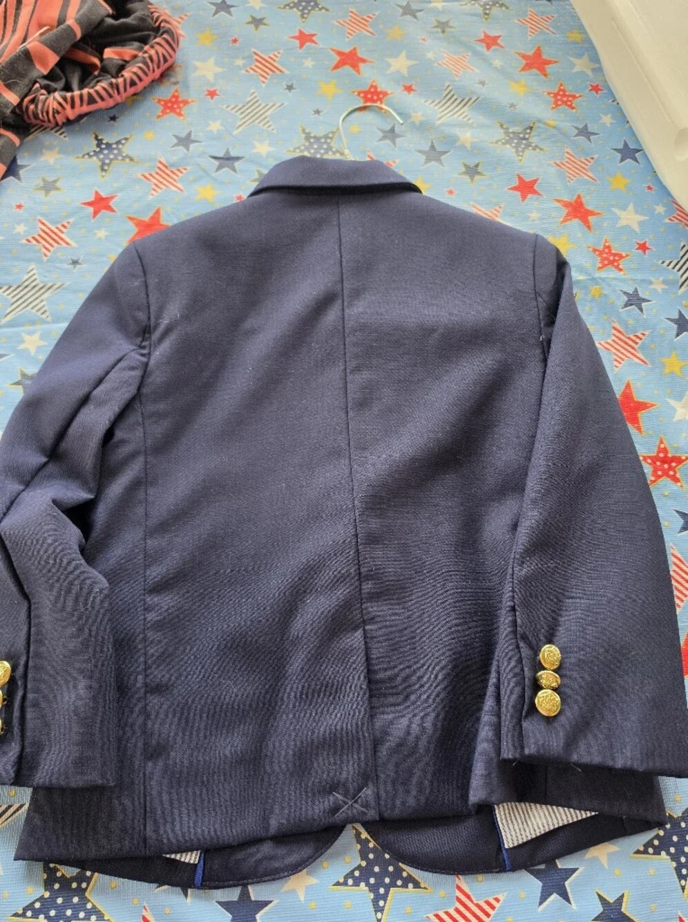Janie and Jack Classic  Navy Blazer with Gold Buttons